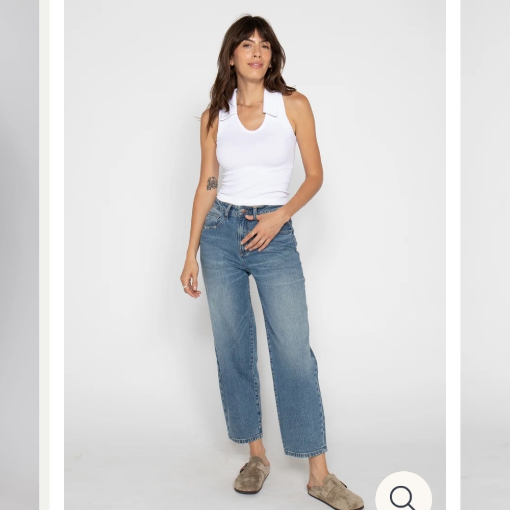 Oliver Logan Harlow Barrel Leg Jeans